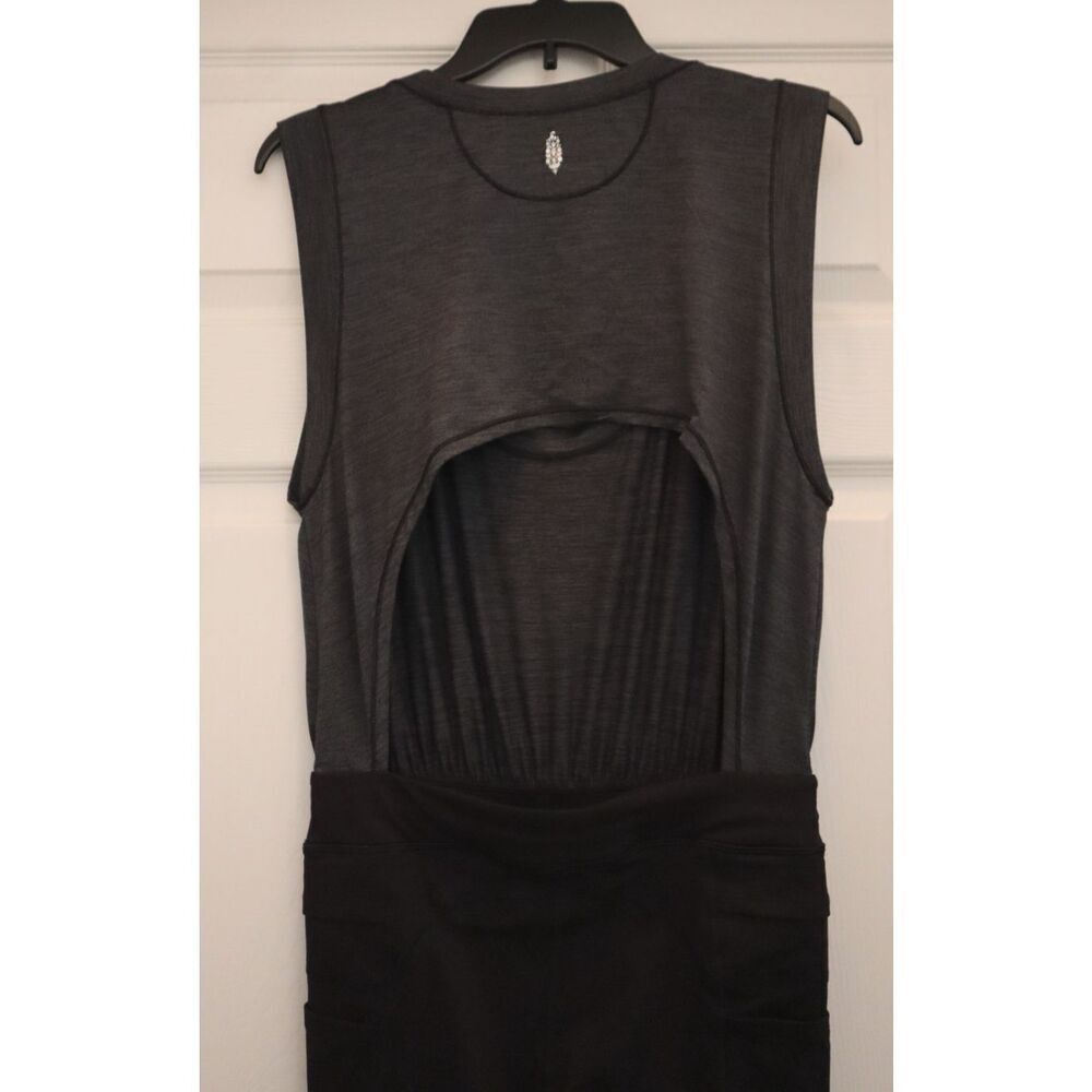 FP Movement OB1697039 Women's Sz S Black Off To The Races 1-Pc Jumpsuit - Picture 4 of 12